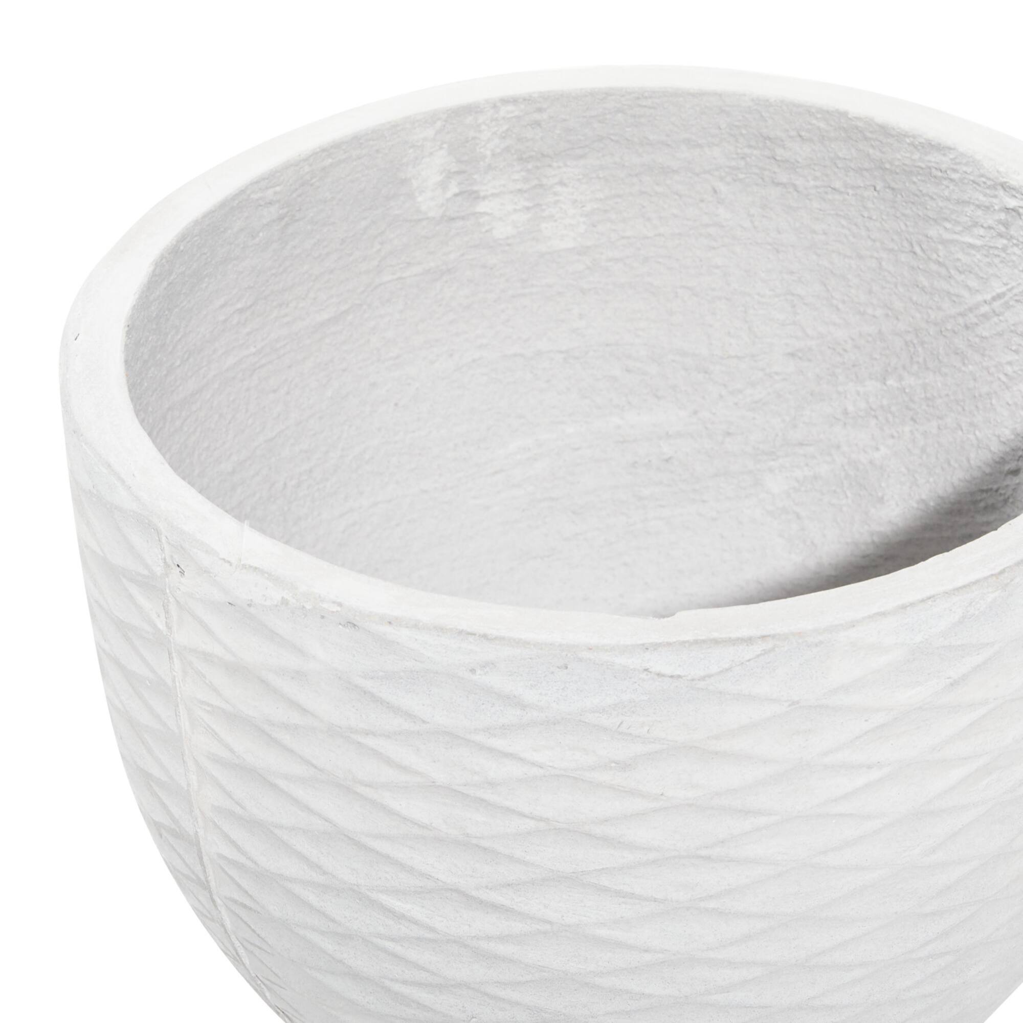 Gray Contemporary Planter Set